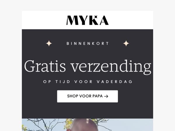 GRATIS verzending voor Vaderdag eindigt binnenkort!