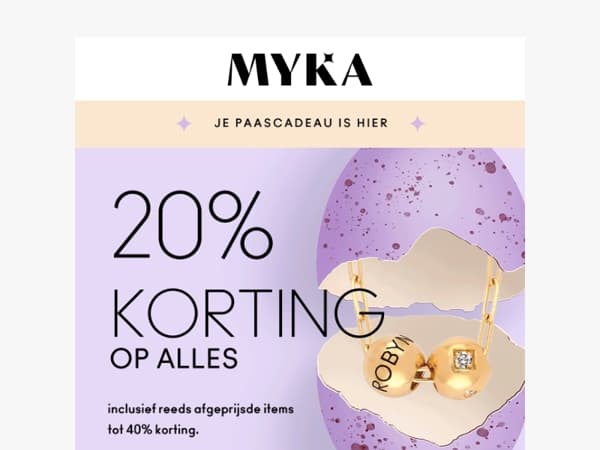 Laatste dag: Extra 20% Korting op Alles