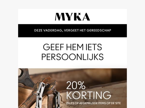 20% KORTING op Vaderdagcadeaus die hij echt zal gebruiken