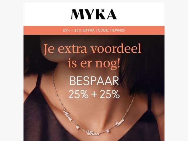 Je Halloweenvoordeel is er nog steeds 🔔