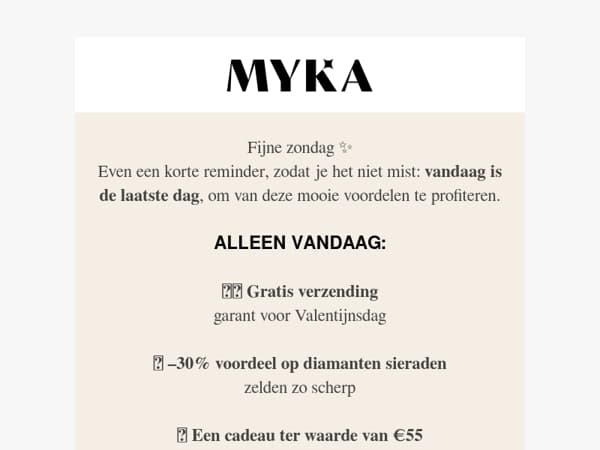 🎀 Deze voordelen eindigen VANDAAG