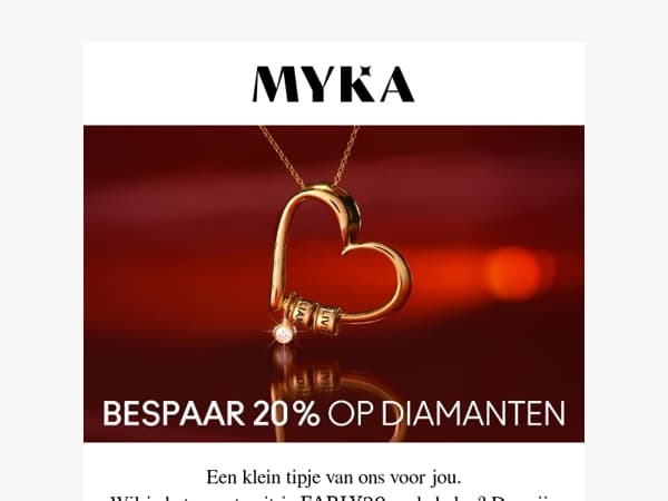 💖 Maak je 20 % nog magischer