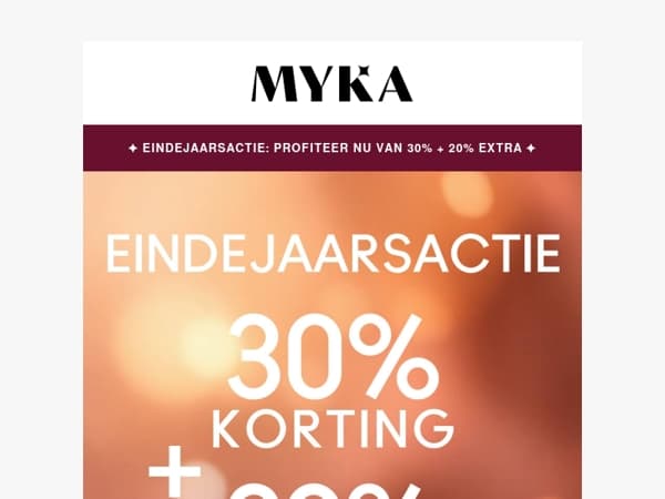 🎉 Eindejaarsactie: exclusieve voordelen aan het einde van het jaar