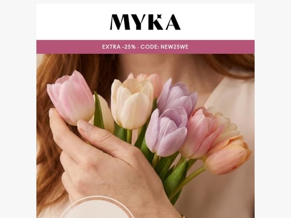 Jouw weekendaanbieding: extra -25% op alles ✨
