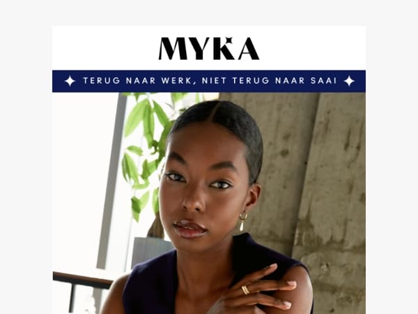 20% korting op sieraden om je klaar te maken voor werk.