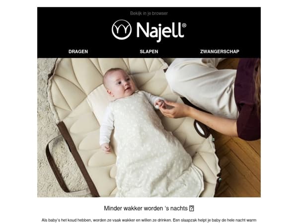 Blijft je baby maar vragen om eten ‘s nachts?