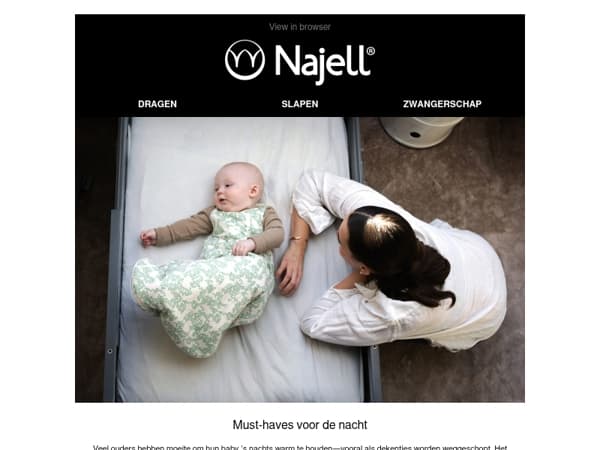 Word je baby veel wakker ‘s nachts?