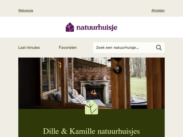 Dille & Kamille natuurhuisjes 🌿