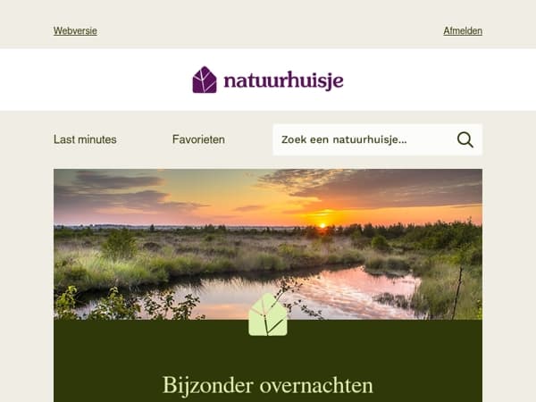 ✨ Bijzondere huisjes
