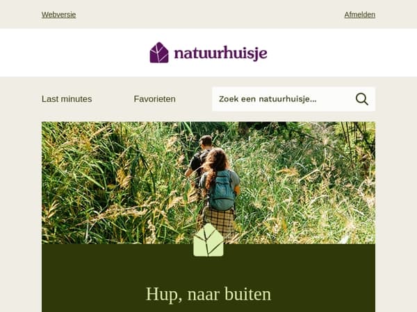 Hup, naar buiten 🍃