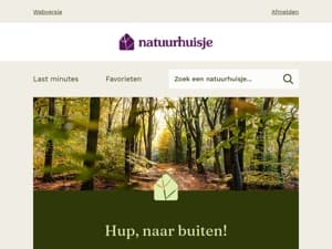 Hup, naar buiten! 🚶