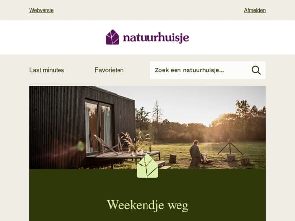 Weekendje weg 🏡
