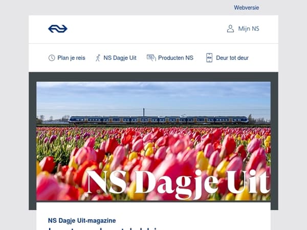 Lente vol ontdekkingen met NS Dagje Uit-magazine 🌷