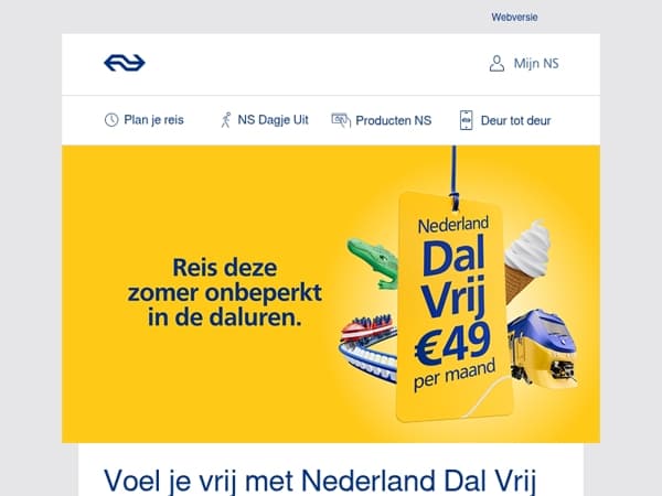 Voel je vrij met Nederland Dal Vrij