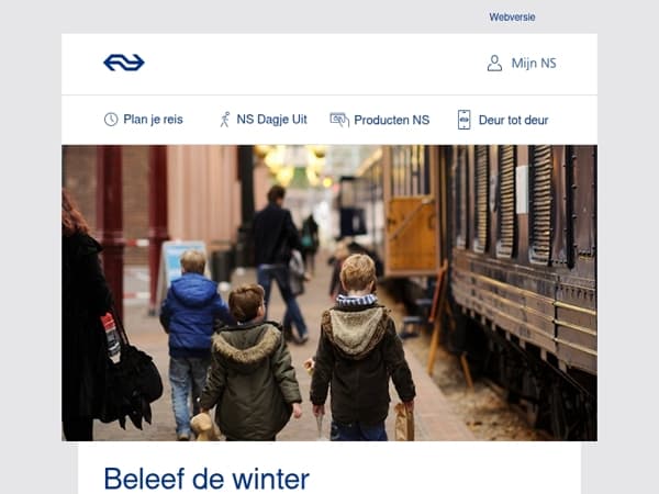 Lekker eropuit in de winter