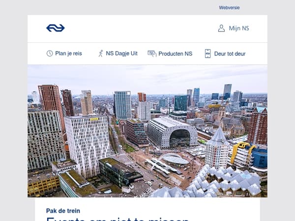 Ontdek wat je de komende weken kunt doen en reis er makkelijk naartoe.