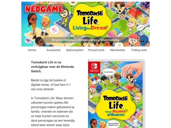 De NEO-GEO AES is terug, Pre-Order nu / Tomodachi Life​ nu verkrijgbaar!