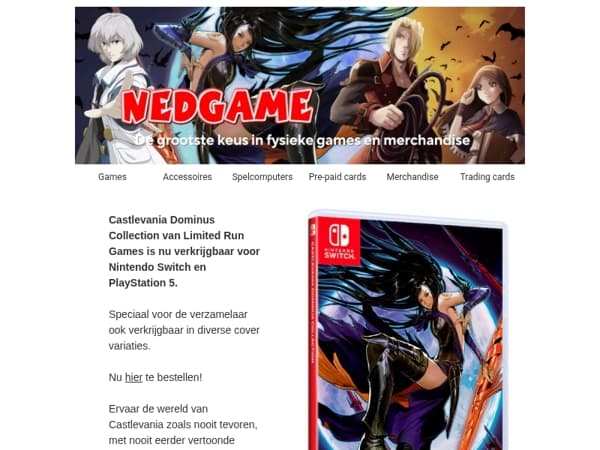 Castlevania Dominus Collection / PS5 Call of Duty: Black Ops 6​ actiebundels