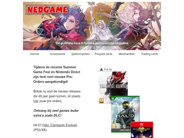 De Summer Game Fest en Nintendo Direct Pre-Orders staan nu online / De NEO-GEO AES komt eraan!