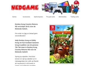 HOT Pre-orders: Donkey Kong Country Returns HD / Tales of Graces F Remastered