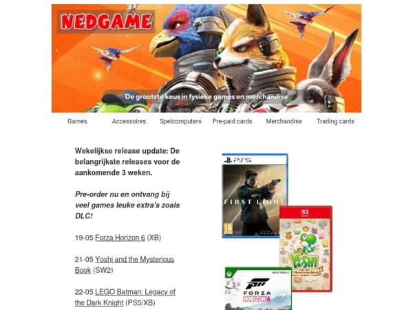 Bekijk de pre-orders voor de komende 3 weken / Indiana Jones and the Great Circle​ is nu verkrijgbaar voor Switch 2!