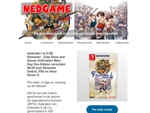 Deze week: Suikoden I & II HD Remaster / Split Fiction​