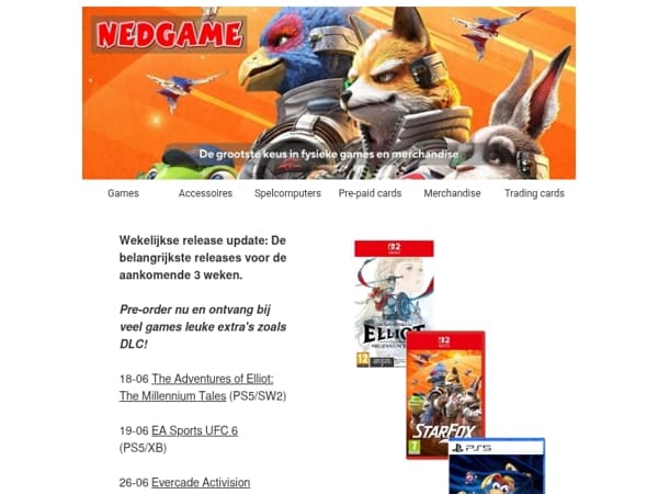 Bekijk de pre-orders voor de komende 3 weken / Ruil of verkoop je oude games nu via ONLINE INRUIL