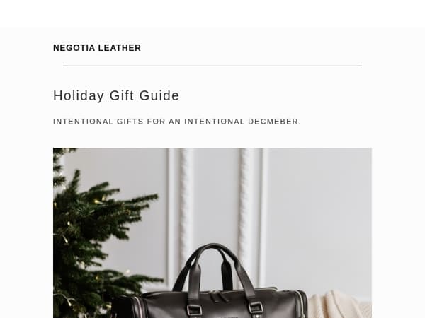 Gifts with intention