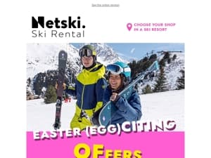 Eggciting Easter offer: up to -15% extra with code 9DEUXPAQ!