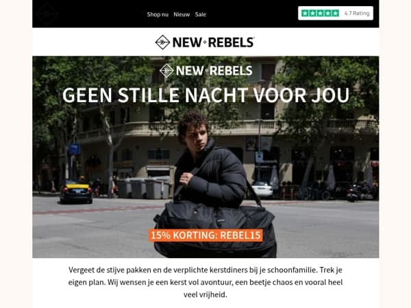 Geen stille nacht voor jou 🤘