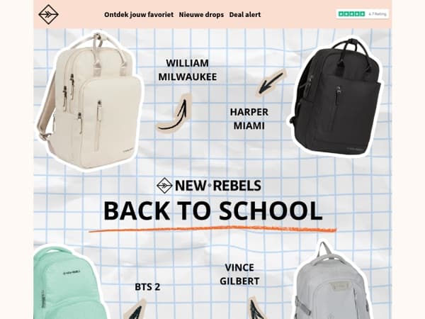 🎒 Klaar voor een nieuw schooljaar?