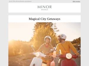 Mail Aanbiedingen, fill the new year with the best travel plans 🗺