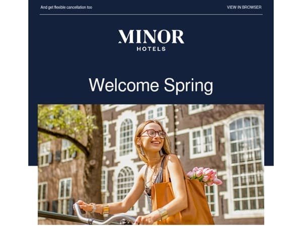 Mail Aanbiedingen, up to 25% off your next stay! 🌺🐝