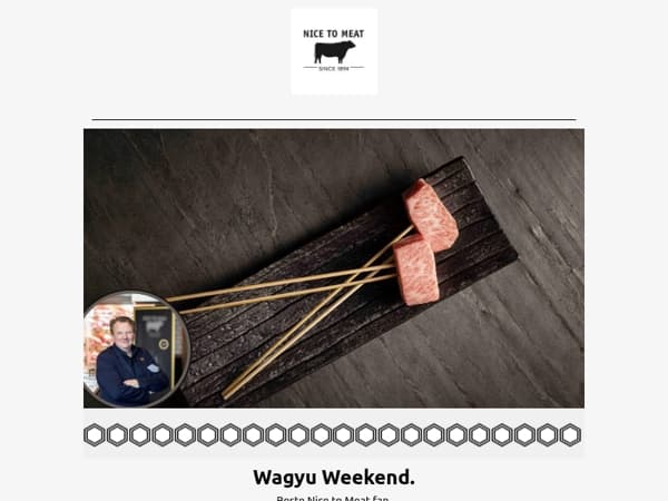 Wagyu Weekend 🥢 30% korting op Wagyu Burgers en Niku Tori