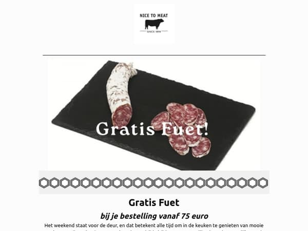 🍷 Weekendtip: borreltijd met gratis Fuet & recept Creekstone Housesteak