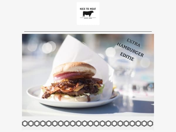 Juicy news: 10% korting op burgers voor Hamburgerdag!