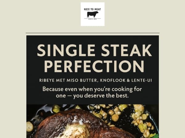 🥰 Singles Day surprise en gratis bezorging met STEAKpenningen