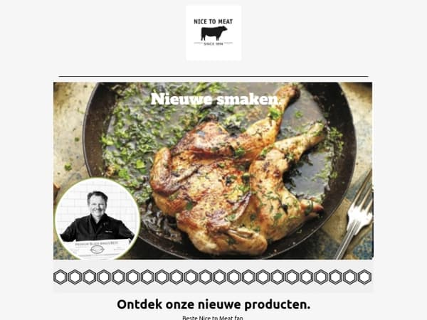 Ontdek onze nieuwe producten! Luxe en lekker.