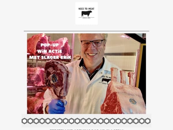 Feestweek🥳 Pop-up is terug! Win een Creekstone Tomahawk t.w.v. 95 euro 🥊