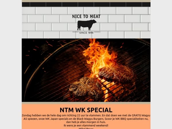 🦁 WK Special: scoor met Japanse Izakaya Snacks én vast de Vaderdag Steak
