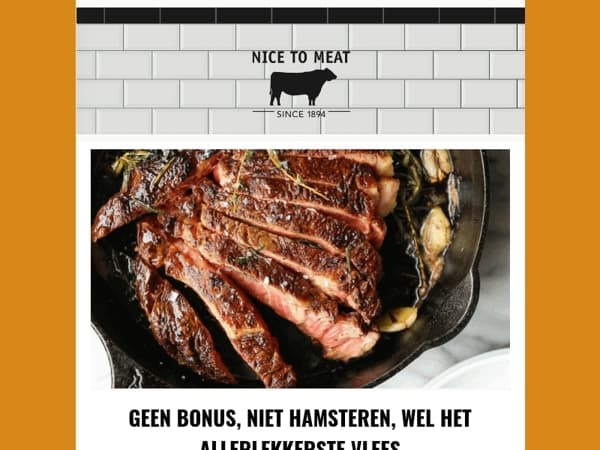 Geen bonusstress. Wel 2+1 GRATIS Ribeye! 🥩