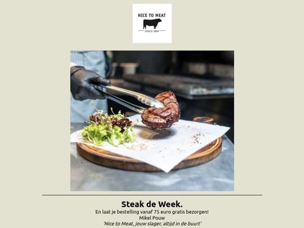 Blue Week deal: jouw favoriete steaks, gratis bezorgd vanaf €75
