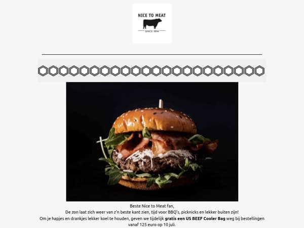 ☀️ Gratis Cooler Bag & Recept voor Bavette met gepofte knoflook en dragonsaus😋