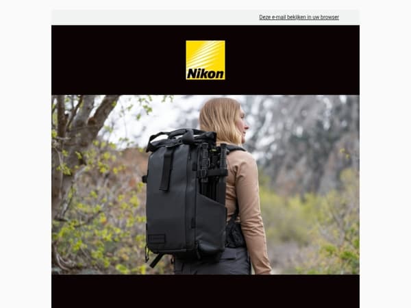 Bespaar nu 20% op Wandrd-accessoires in de Nikon Store!