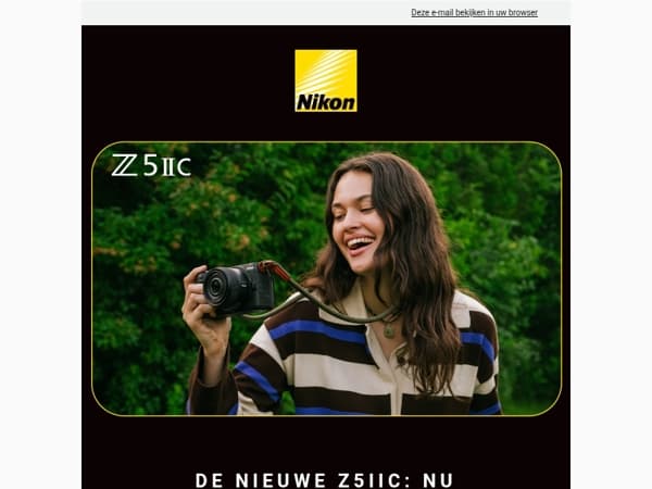 Het wachten is voorbij. De nieuwe Z5IIC is nu leverbaar.