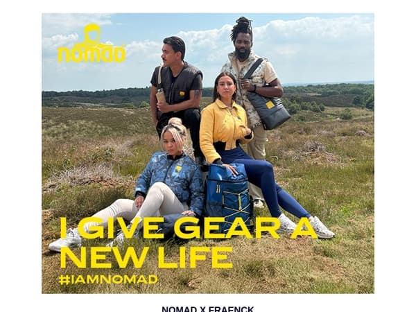 Upcycled & uniek: ontdek NOMAD x Fraenck