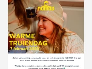 Het is Warmetruiendag!