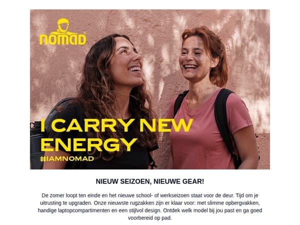 Backpack launch alert!