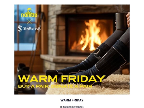Warm Friday is live!
