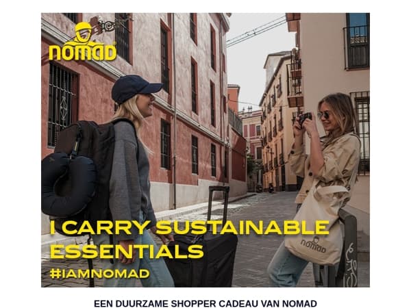 Ontvang nu een duurzame shopper van NOMAD
